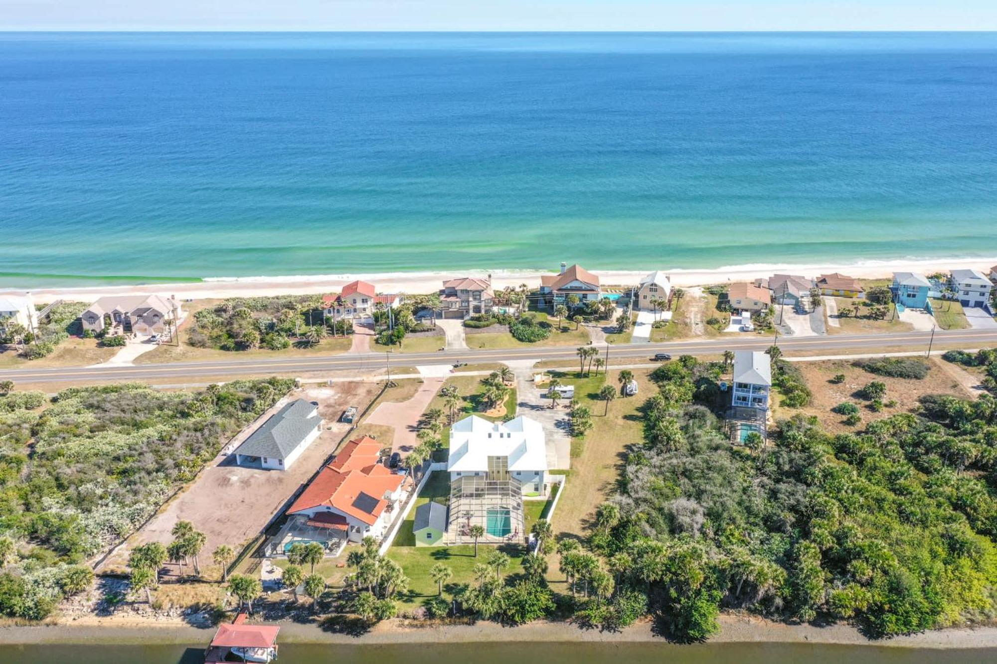 Flagler Beach Bed And Breakfast Pool Jaccuzzi Suite Exterior foto