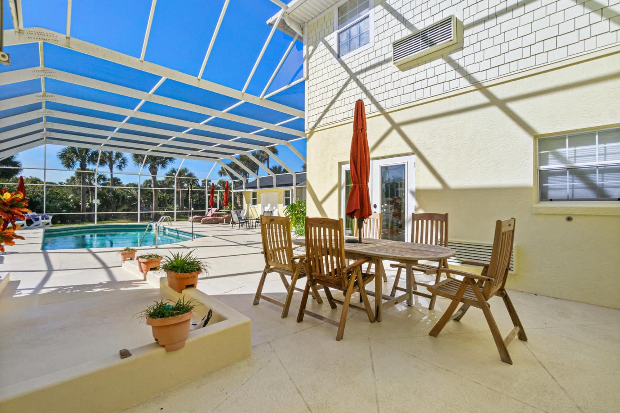 Flagler Beach Bed And Breakfast Pool Jaccuzzi Suite Exterior foto