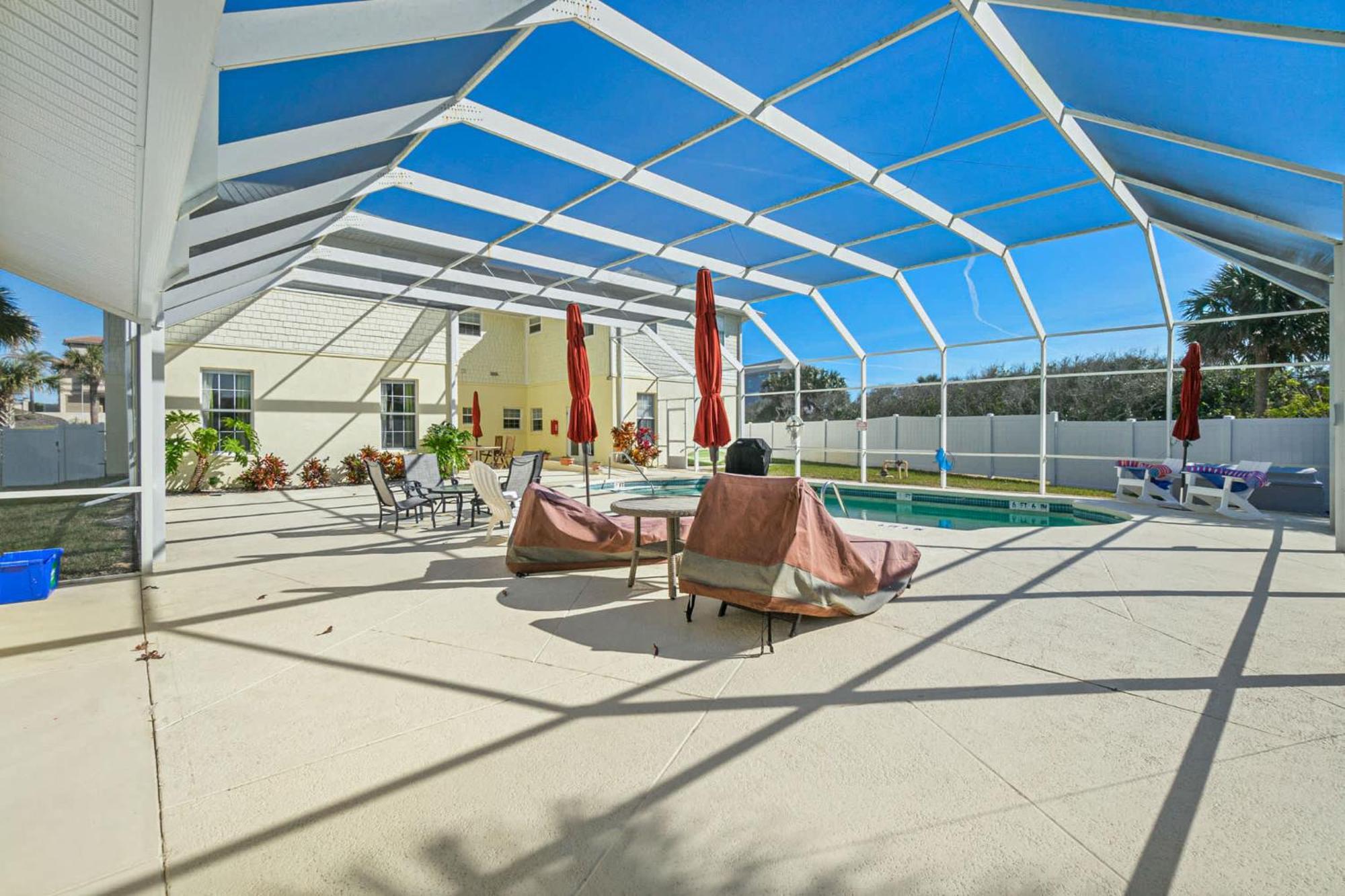Flagler Beach Bed And Breakfast Pool Jaccuzzi Suite Exterior foto