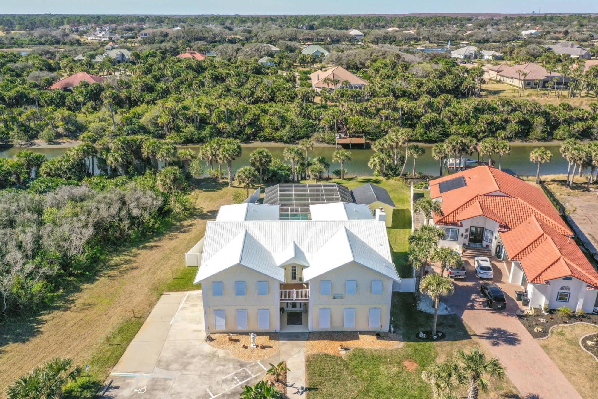 Flagler Beach Bed And Breakfast Pool Jaccuzzi Suite Exterior foto